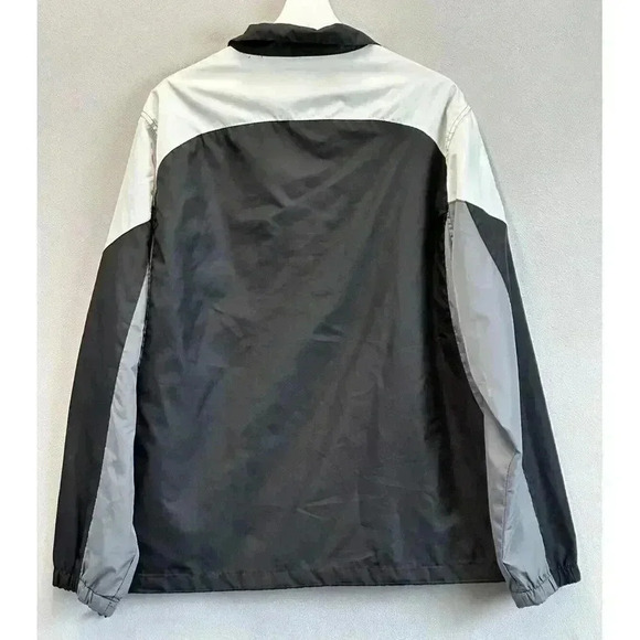 Vintage Pittsburgh Steelers Reebok SI NFL Team Men’s L Zip Up Windbreaker Jacket - Picture 2 of 8